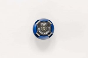 Plug oil cap PUIG 6781A blue M20x2,5