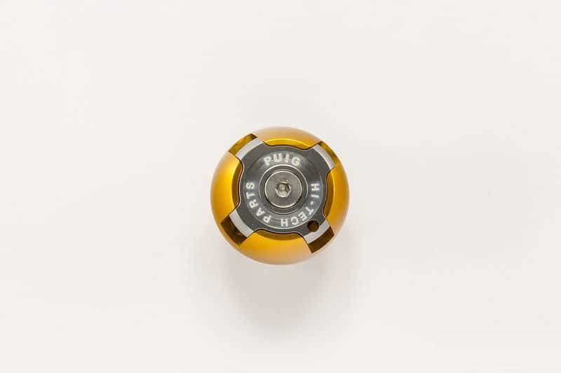 Plug oil cap PUIG 6781O gold M20x2,5