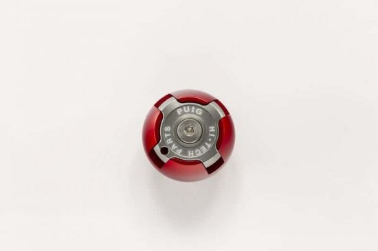 Plug oil cap PUIG 6781R red M20x2,5