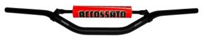 Handlebar ACCOSSATO aluminium, 28.5 mm black