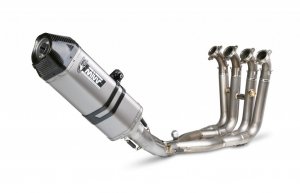 Full exhaust system 4x2x1 MIVV SPEED EDGE Full Titanium / Carbon cap