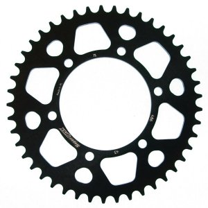 Rear ALU sprocket SUPERSPROX black 45T, 520