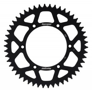 Rear ALU sprocket SUPERSPROX black 50T, 520