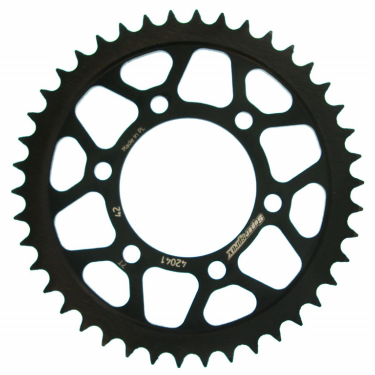 Rear sprocket SUPERSPROX RFE-801:43-BLK black 43T, 420