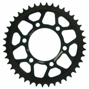 Rear sprocket SUPERSPROX RFE-824:46-BLK black 46T, 530