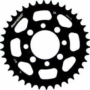 Rear sprocket SUPERSPROX RFE-801:38-BLK black 38T, 420