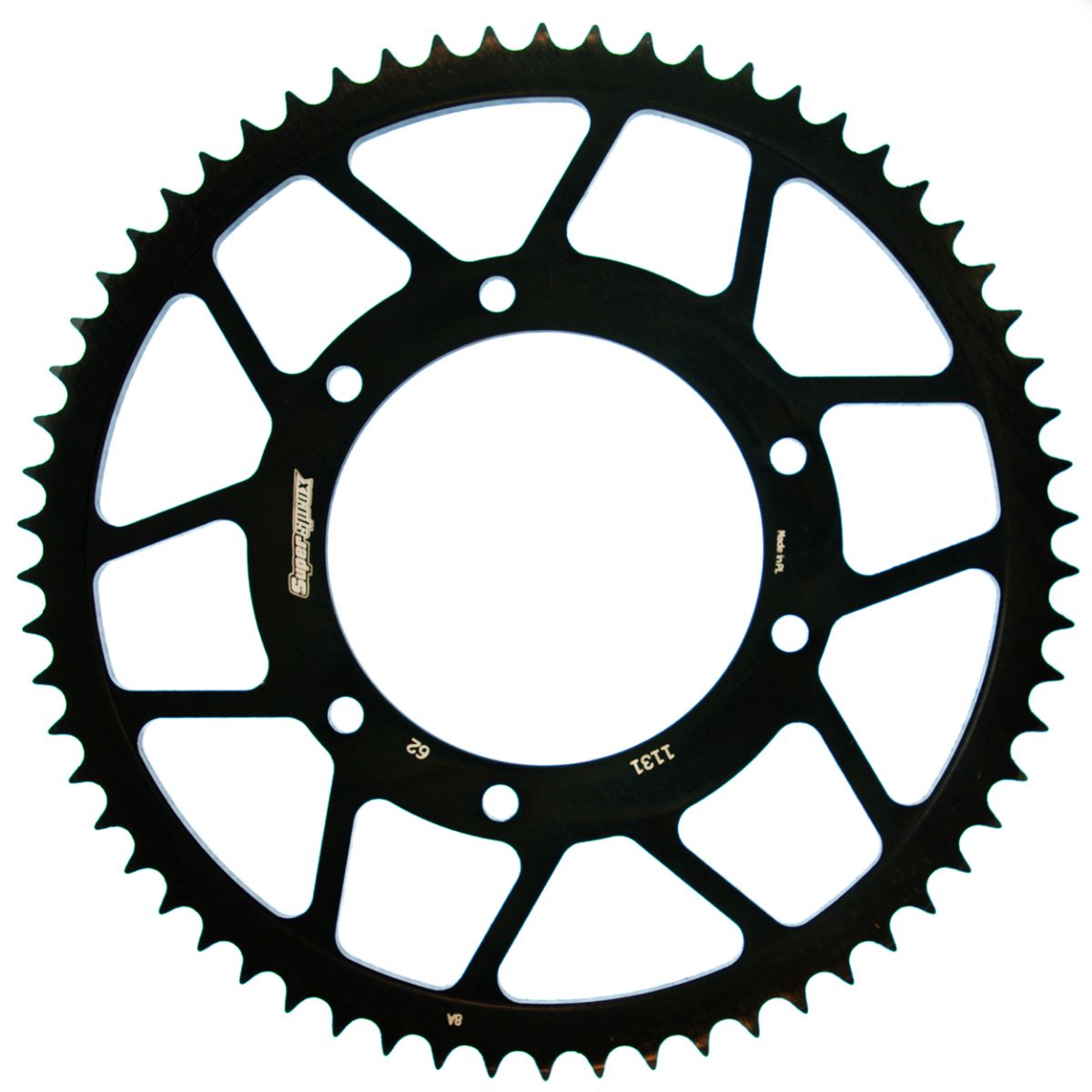 Rear sprocket SUPERSPROX RFE-1131:62-BLK black 62T, 420