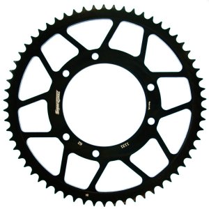 Rear sprocket SUPERSPROX RFE-1131:62-BLK black 62T, 420