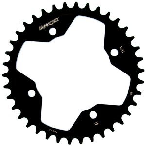 Rear sprocket SUPERSPROX RFE-1415:38-BLK black 38T, 520