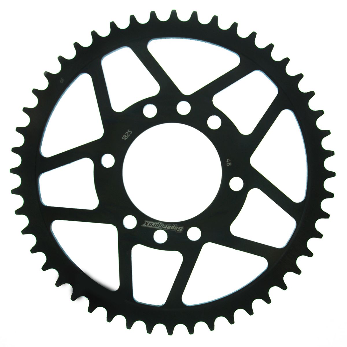 Rear sprocket SUPERSPROX RFE-1825:48-BLK black 48T, 520