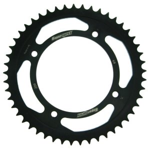 Rear sprocket SUPERSPROX black 49T, 420