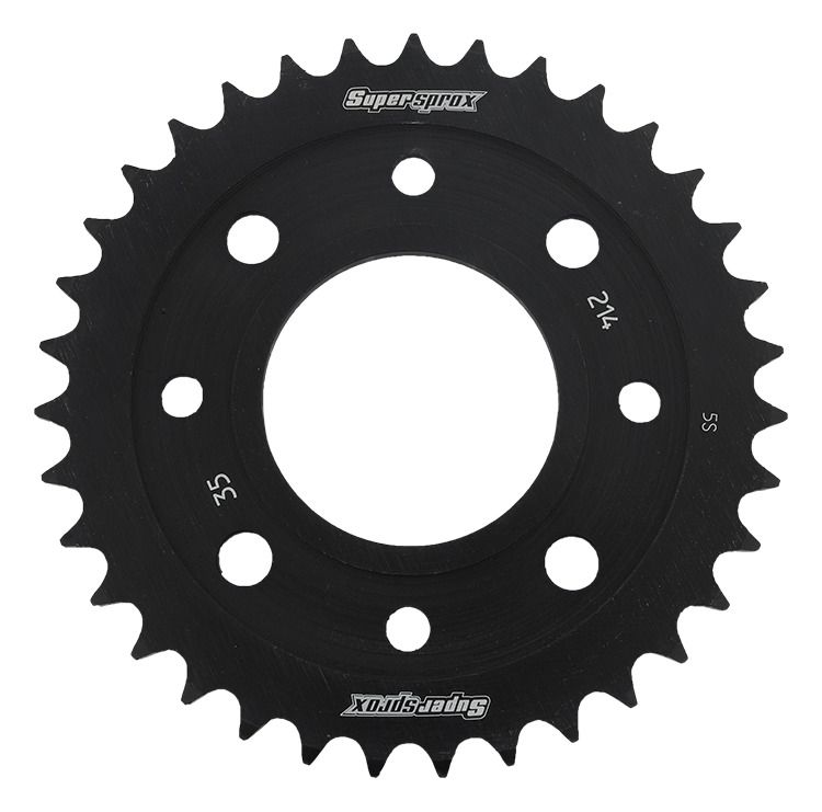 Rear sprocket SUPERSPROX RFE-214:35-BLK black 35T, 420