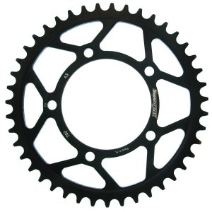 Rear sprocket SUPERSPROX RFE-702:43-BLK black 43T, 525