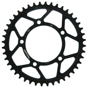 Rear sprocket SUPERSPROX RFE-702:44-BLK black 44T, 525