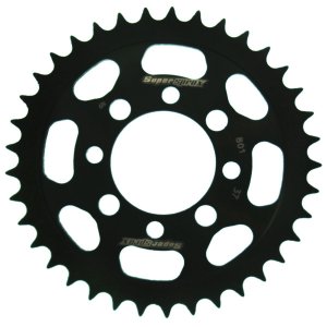 Rear sprocket SUPERSPROX RFE-801:37-BLK black 37T, 420