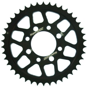 Rear sprocket SUPERSPROX RFE-802:42-BLK black 42T, 428