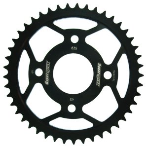 Rear sprocket SUPERSPROX RFE-835:45-BLK black 45T, 428