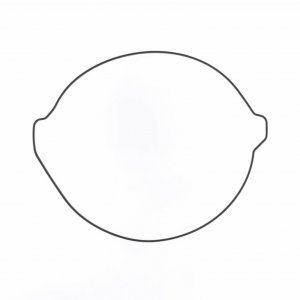 Clutch cover gasket ATHENA outer