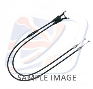 Throttle cables (pair) Venhill featherlight black