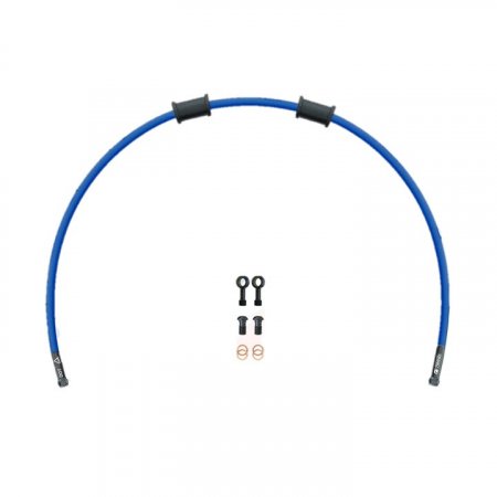 Clutch hose kit Venhill KAW-11010CB-SB POWERHOSEPLUS (1 hose in kit) Solid blue hoses, black fittings